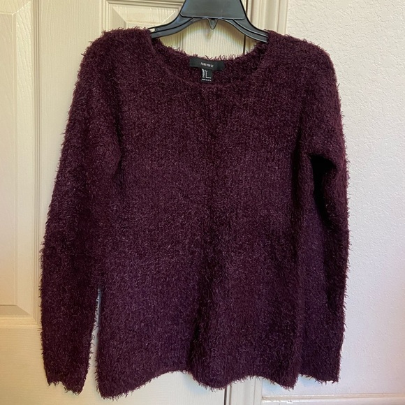 Forever21 plum purple chenille sweater - Picture 2 of 5